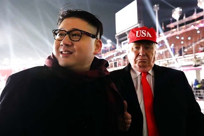 'Donald Trump' And 'Kim Jong un' Thrown Out of Olympic Opening Ceremony