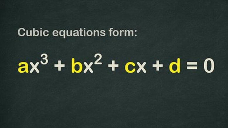 How to Solve a Cubic Equation
