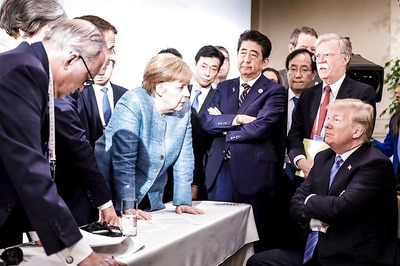Now, Trump Tweets G7 Pictures to Prove All is Well Between Him and World Leaders