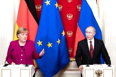 After Discussion With Russia Prez Vladimir Putin, German Chancellor Angela Merkel Says Berlin Will Host Libya Peace Talks