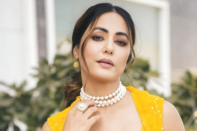 Hina Khan Glams Up In Bright Yellow Ethnic Ensemble And It Can Be Your Perfect Pick For Diwali Outfit