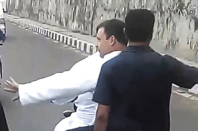 Rahul Gandhi’s Motorcycle Diaries From MP, Without Number Plate