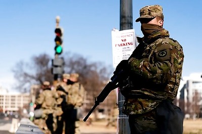 The Latest: Calls To Governors For More Guard Troops For DC