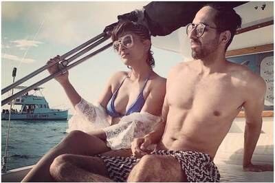 Ayushmann Khurrana's wife Tahira Kashyap, Daughter Varushka Enjoy 'Swimming with Sharks' in Bahamas