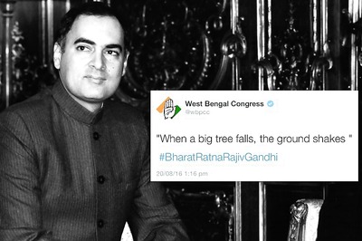 Bengal Congress Tweets, Then Deletes Rajiv Gandhi's Controversial Quote