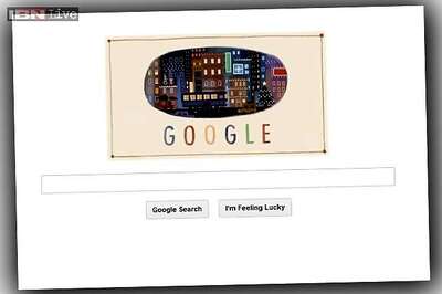 Google posts its second Happy Holidays doodle on Christmas