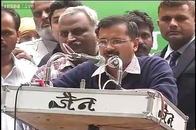 NDA government is behaving like a property dealer for industrialists, says Kejriwal