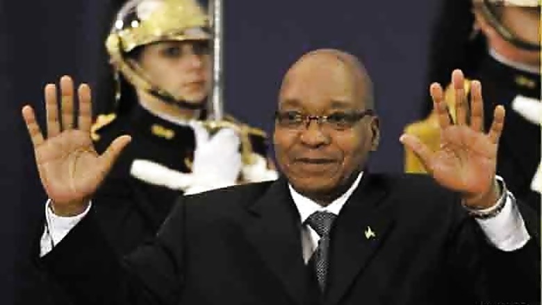 Zuma sworn-in as South African president for second term