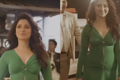Sexy! Tamannaah Bhatia Flaunts Her Curves In A Green Bodycon Gown, Watch Hot Video