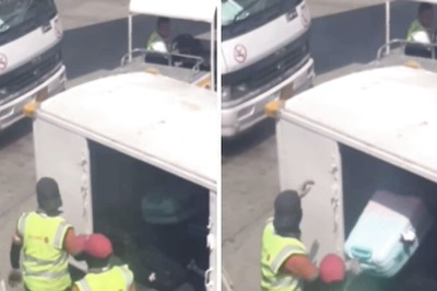 'Is This The Way?' Air India Staff Caught Mishandling Passenger's 'Fragile' Luggage