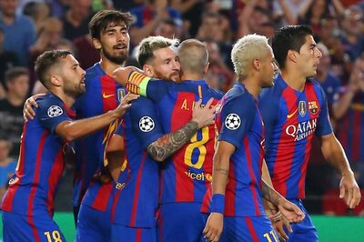 Champions League: Barcelona Sink Celtic, Deluge Washes Out Manchester City