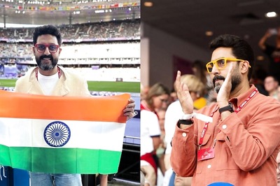Abhishek Bachchan Seen Enjoying Paris Olympics Alone After Aishwarya Rai's New York Vacay | Pics