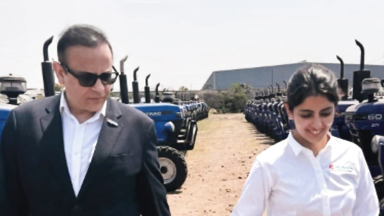 Navya Nanda Drops RARE Photo With Dad Nikhil Nanda, Visits Family's Tractor Factory; See Viral Photos