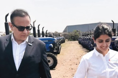 Navya Nanda Drops RARE Photo With Dad Nikhil Nanda, Visits Family's Tractor Factory; See Viral Photos