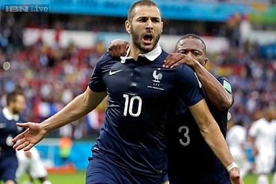 World Cup 2014: Karim Benzema brace helps France cruise past Honduras