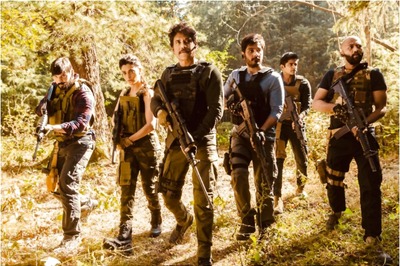 Nagarjuna Wields Assault Rifle in 'Wild Dog' BTS Stills as Unit Films in Himalayas