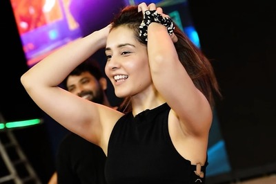 Actress Raashii Khanna's Black Crop Top Is Perfect Party Wear