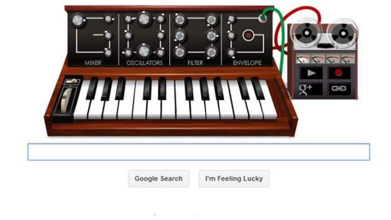 Watch: How to use the Robert Moog Google doodle
