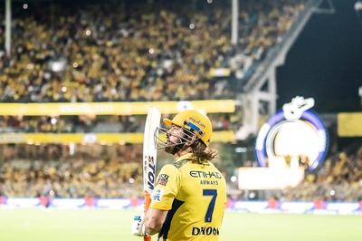 Watch: MS Dhoni Walks Out To Bat during CSK vs LSG at Chepauk, Fans Go Berserk