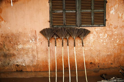 Armed With Broom, UP Minister Upendra Tewari Cleans Office, Corridor