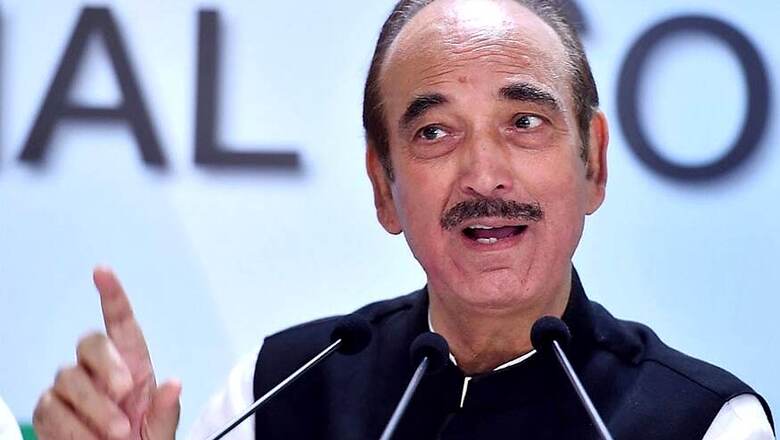 Day After Retreating from 'Rahul for PM' Call, Ghulam Nabi Azad Says Biggest Party Must be Given Chance