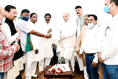 All-party Delegation from Jharkhand Led by CM Hemant Soren Meets Amit Shah, Demands Caste Census