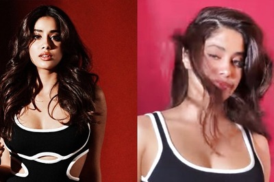 Janhvi Kapoor Flaunts Hourglass Figure in Sexy Cutout Dress, Says ‘Blower Killed My Vibe’; Watch Video