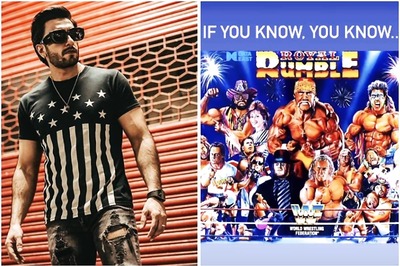 WWE Fan Ranveer Singh Shows His Excitement for Royal Rumble Main Event