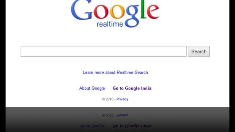 Google polishes real-time search, launches site