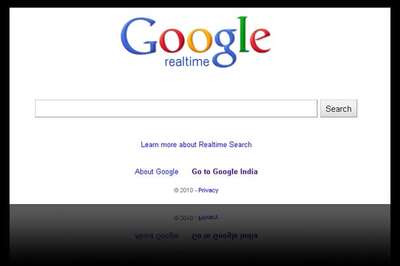 Google polishes real-time search, launches site