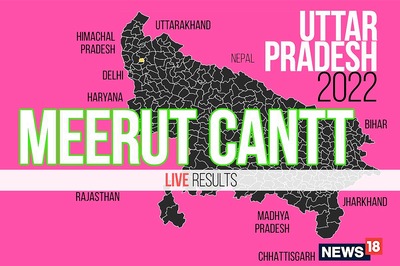 Meerut Cantt Election Result 2022 LIVE Updates: Amit Agarwal of BJP Wins