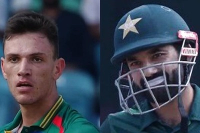 WATCH: Mohammad Rizwan, Marco Jansen Involve in Heated Exchange, PAK Star Offers Hug to Proteas Pacer Later