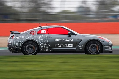 Remote-Controlled Nissan GT-R Clocks 211 Kmph at Silverstone Circuit