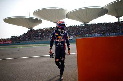 Tyre-less Mark Webber draws a nought in Shanghai
