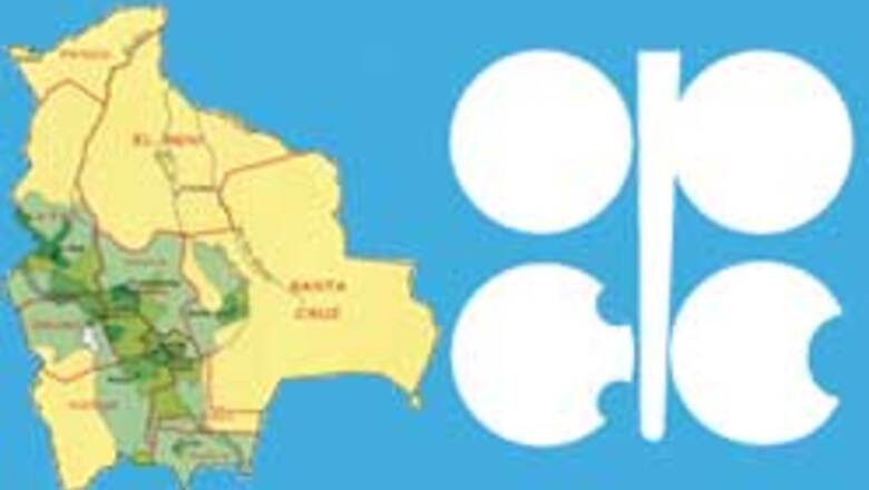 Oil producer Bolivia striving for power