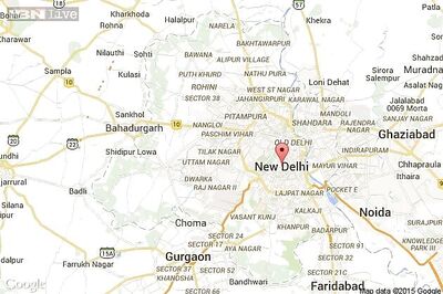 Several feared trapped as three-storey building collapses in Delhi