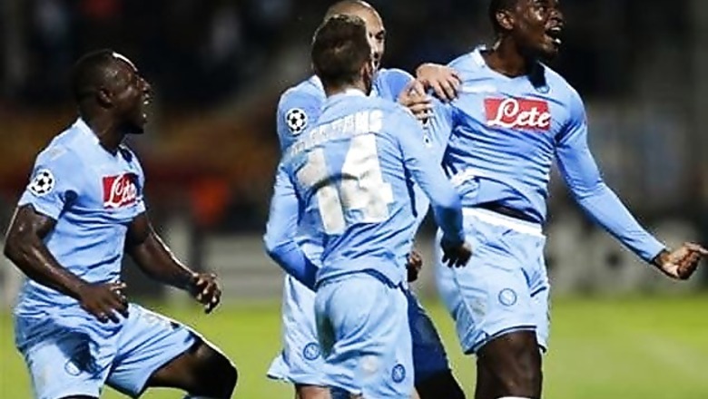Group of death wide open as Napoli beat Marseille