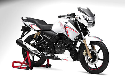 TVS Apache RTR 180 Race Edition Launched at Rs 82,233, Gets New Body Graphics