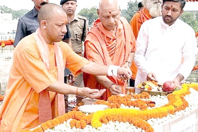 '500 Years of Sadhna to Siddhi': CM Yogi Performs Puja for ‘Garbh Griha’ of Ayodhya Ram Temple