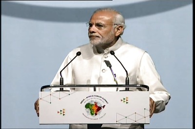 Modi mentions Gandhi, Mandela, Soyinka, Mahfouz, Skips Nehru at Indo-African summit