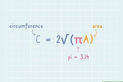 How to Find the Circumference of a Circle Using Its Area