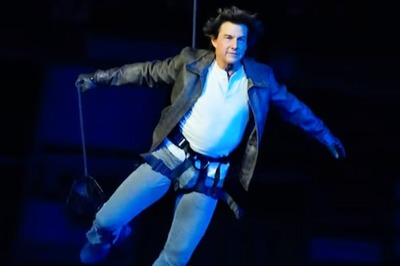 Tom Cruise Brings Thrills to LA Olympics Kickoff During Paris Closing Ceremony With Skydiving Stunt | Watch