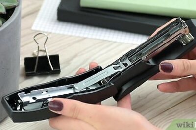 How to Use a Stapler