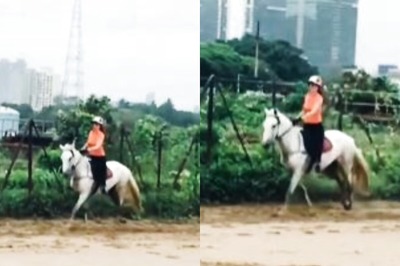 Kangana Ranaut Went Horseback Riding on Sunday Morning