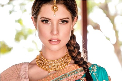 Ahead of Diwali, Amanda Cerny Dons Indian Attire to Wish Fans