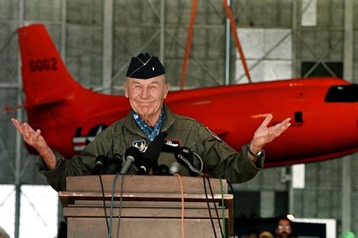 Chuck Yeager, 'Right Stuff' Test Pilot Who First Broke Sound Barrier, Dies at 97