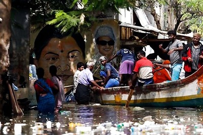 Rain fury: Chennai picks up pieces of life