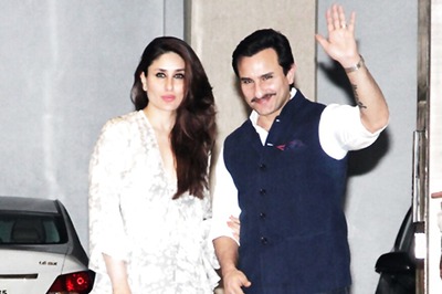 Kareena Kapoor, Saif Ali Khan Are Literally Glowing At Babita's Birthday Bash