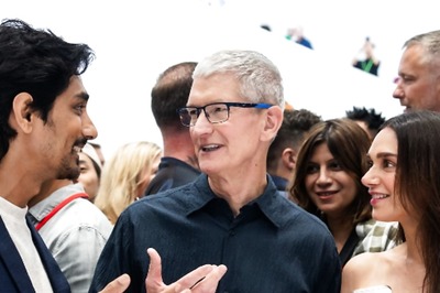 In Pics: Aditi Rao Hydari And Siddharth Meet Apple Boss Tim Cook