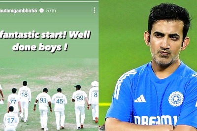Well Done Boys! Gautam Gambhir's First Reaction After India Beat Bangladesh In Chennai Test Goes Viral